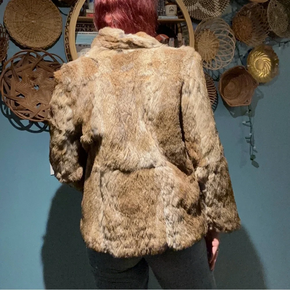 Genuine Rabbit fur jacket - Picture 4 of 6